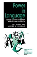 Cover: Power in Language - SAGE Publications Inc
