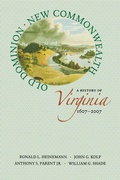 Cover: Old Dominion, New Commonwealth - University of Virginia Press