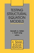Cover: Testing Structural Equation Models - SAGE Publications Inc