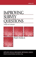 Cover: Improving Survey Questions - SAGE Publications Inc