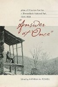 Enlarge image Cover: Answer at Once - University of Virginia Press