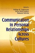 Cover: Communication in Personal Relationships Across Cultures - SAGE Publications Inc
