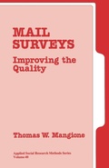 Cover: Mail Surveys - SAGE Publications Inc