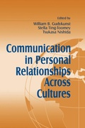 Cover: Communication in Personal Relationships Across Cultures - SAGE Publications Inc