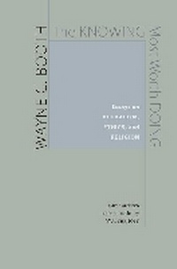 Enlarge image Cover: The Knowing Most Worth Doing - University of Virginia Press