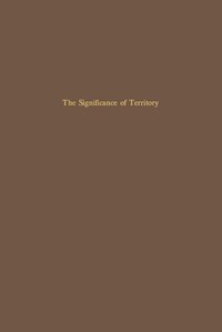 Enlarge image Cover: The Significance of Territory - University of Virginia Press