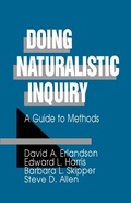 Cover: Doing Naturalistic Inquiry - SAGE Publications Inc