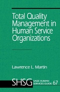 Cover: Total Quality Management in Human Service Organizations - SAGE Publications Inc