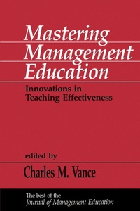 Abbildung von: Mastering Management Education - SAGE Publications Inc