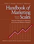 Cover: Handbook of Marketing Scales - SAGE Publications Inc