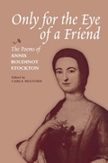 Cover: Only for the Eye of a Friend - University of Virginia Press