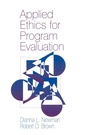 Cover: Applied Ethics for Program Evaluation - SAGE Publications Inc