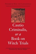 Cover: Cautio Criminalis, or a Book on Witch Trials - University of Virginia Press