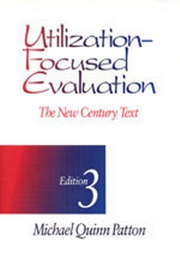 Enlarge image Cover: Utilization-Focused Evaluation - SAGE Publications Inc