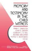 Cover: Memory and Testimony in the Child Witness - SAGE Publications Inc