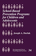Cover: School-Based Prevention Programs for Children and Adolescents - SAGE Publications Inc