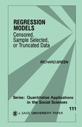 Cover: Regression Models - SAGE Publications Inc