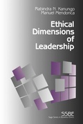 Cover: Ethical Dimensions of Leadership - SAGE Publications Inc