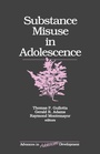 Cover: Substance Misuse in Adolescence - SAGE Publications Inc