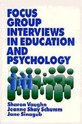 Cover: Focus Group Interviews in Education and Psychology - SAGE Publications Inc