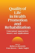 Cover: Quality of Life in Health Promotion and Rehabilitation - SAGE Publications Inc