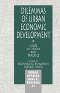 Cover: Dilemmas of Urban Economic Development - SAGE Publications Inc