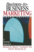 Cover: Business-to-Business Marketing - SAGE Publications Inc