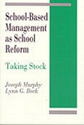 Cover: School-Based Management as School Reform - SAGE Publications Inc