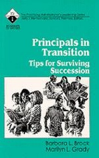 Enlarge image Cover: Principals in Transition - Corwin Press Inc