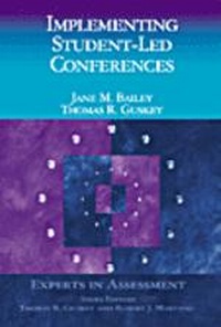 Enlarge image Cover: Implementing Student-Led Conferences - Corwin Press Inc