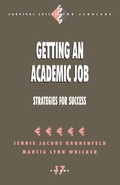 Cover: Getting an Academic Job - SAGE Publications Inc