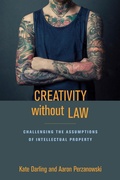 Cover: Creativity Without Law - New York University Press