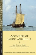 Cover: Accounts of China and India - New York University Press