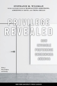 Enlarge image Cover: Privilege Revealed - New York University Press