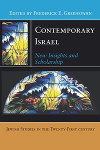Enlarge image Cover: Contemporary Israel - New York University Press
