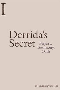Enlarge image Cover: Derrida's Secret - Edinburgh University Press