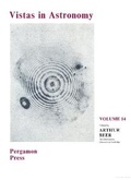 Cover: Vistas in Astronomy - Elsevier