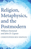 Cover: Religion, Metaphysics, and the Postmodern - Wipf & Stock Publishers