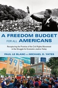 Cover: A Freedom Budget for All Americans - Monthly Review Press