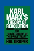 Cover: Karl Marx's Theory of Revolution III - Monthly Review Press