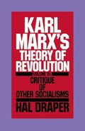 Cover: Karl Marx's Theory of Revolution Vol IV - Monthly Review Press