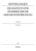 Cover: MI&Ouml;G 124. Band, Teilband 2 (2016) - B&ouml;hlau