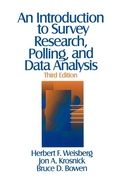 Cover: An Introduction to Survey Research, Polling, and Data Analysis - SAGE Publications Inc