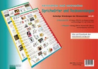 Abbildung von: Plakate Sprichwörter und Redewendungen - Hueber Verlag