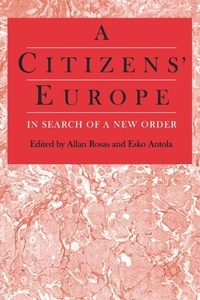 Abbildung von: A Citizens' Europe - SAGE Publications Inc