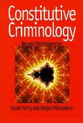 Cover: Constitutive Criminology - SAGE Publications Inc