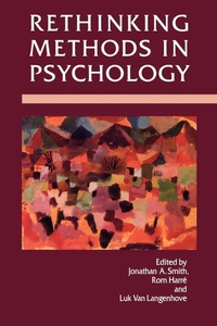 Enlarge image Cover: Rethinking Methods in Psychology - SAGE Publications Inc