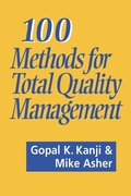 Cover: 100 Methods for Total Quality Management - SAGE Publications Inc