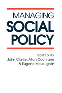Enlarge image Cover: Managing Social Policy - SAGE Publications Inc
