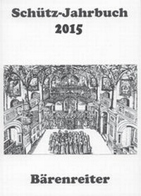 Abbildung von: Schütz-Jahrbuch / Schütz-Jahrbuch 2015, 37. Jahrgang - Bärenreiter